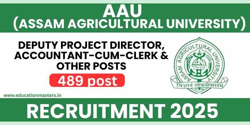 AAU Recruitment 2025 